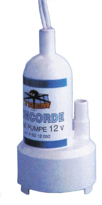 Allpa Drinkwater-dompelpomp Concorde  12V / 2 5A  Ø52mm  slang Ø11mm (past in jerrycan)