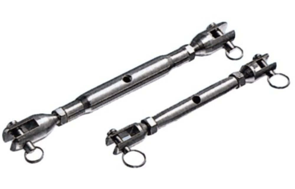 Allpa RVS wantspanner met gaffel stag Ø5 0mm (breekkracht 3300kg)