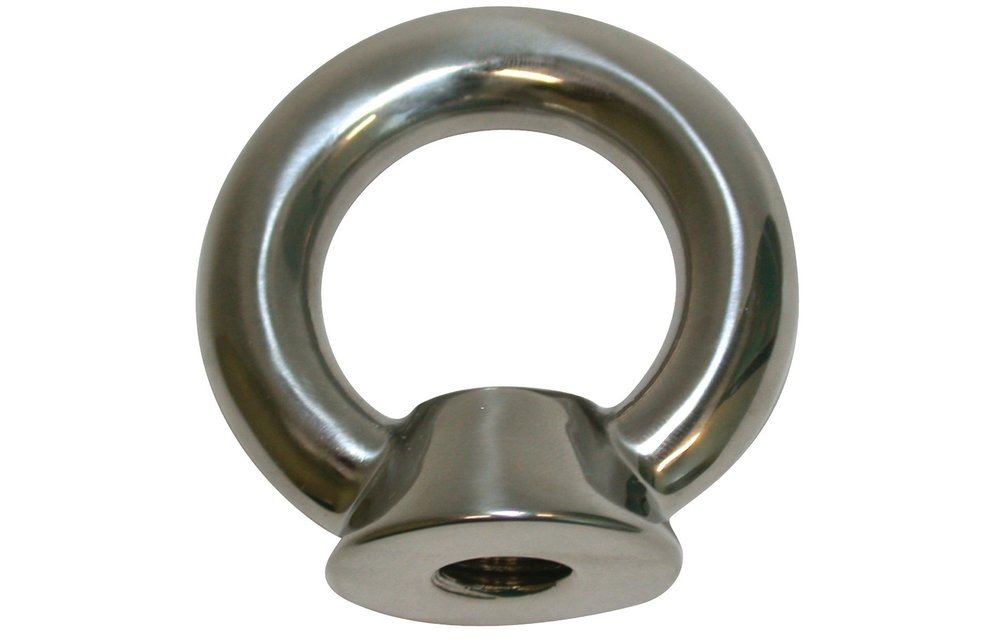 Allpa RVS los schroefoog  A=33mm  B=36mm  C=8mm  D=8mm