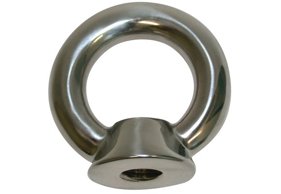 Allpa RVS los schroefoog  A=33mm  B=36mm  C=8mm  D=8mm