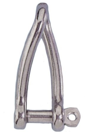 Allpa RVS gedraaide sluiting A=Ø12mm B=83mm C=26mm (breekkracht 4700kg)