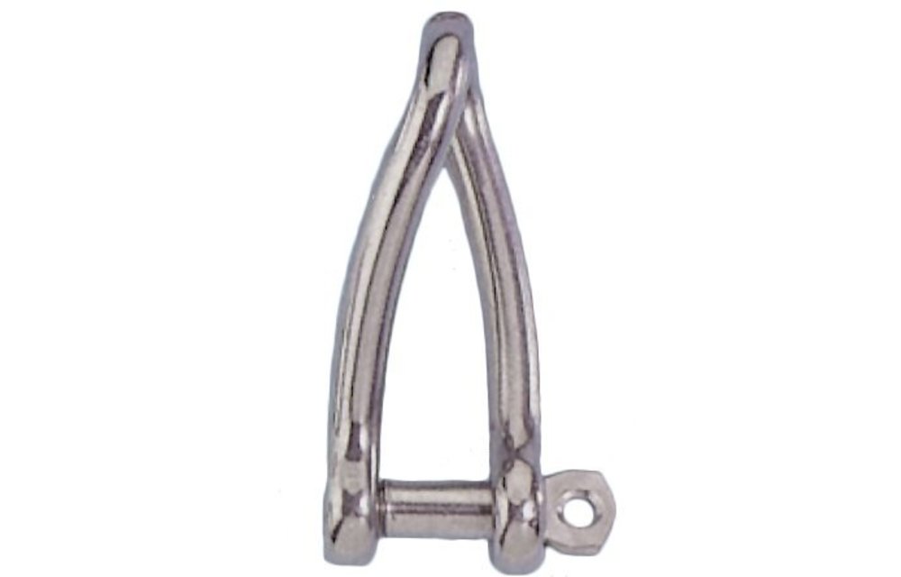 Allpa RVS gedraaide sluiting  A=Ø5mm  B=35mm  C=11mm (breekkracht 830kg)