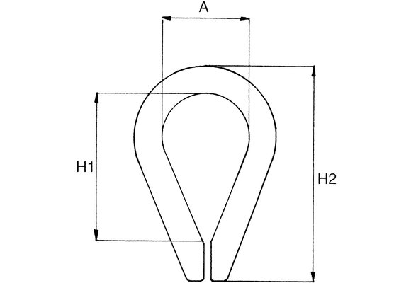 RVS puntkous  Ø4mm