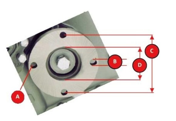 a-flex Vervangings klembus voor druklager  Ø38 1mm  voor model HD-113 / 115