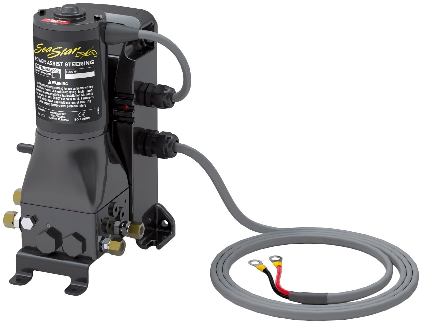 SeaStar Power Assist SPA PRO 12/24Volt met 15'-kabel.