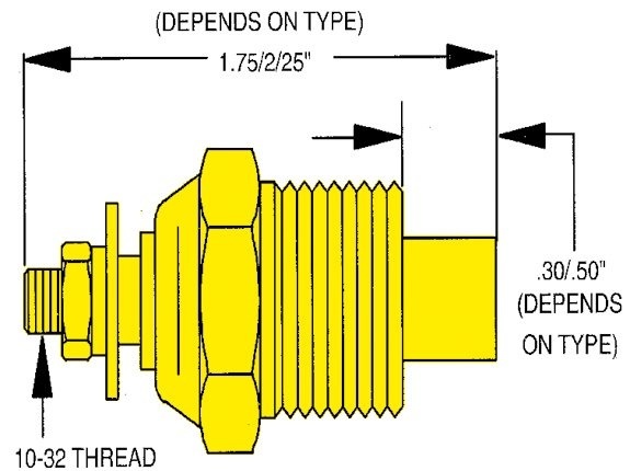 Allpa Watertemperatuurzender single station 1/4 NPT (SW: 240-33 Ohm) (120-240ºF / 50-115ºC)