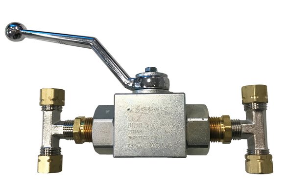 SeaStar By-Passkit 10mm met hogedruk kraan