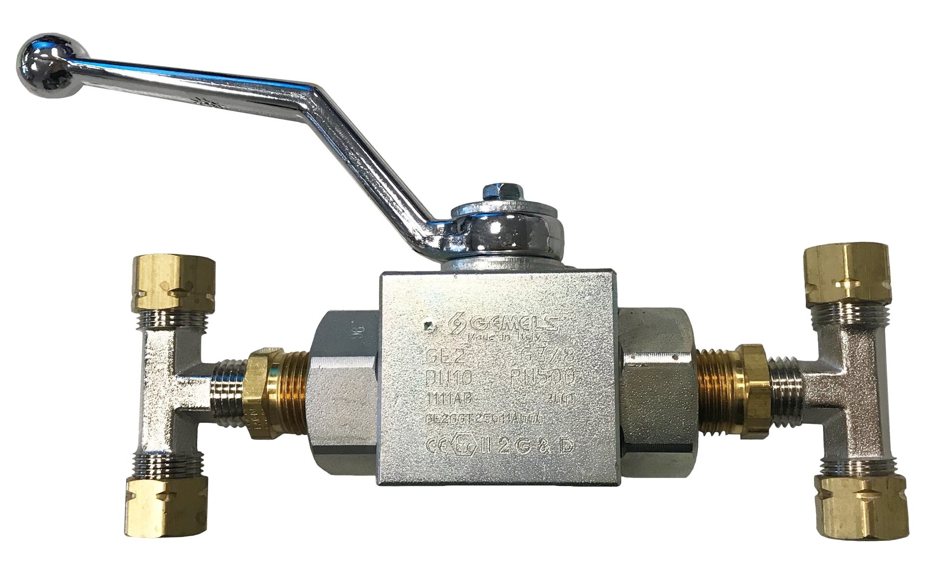 SeaStar By-Passkit 10mm met hogedruk kraan