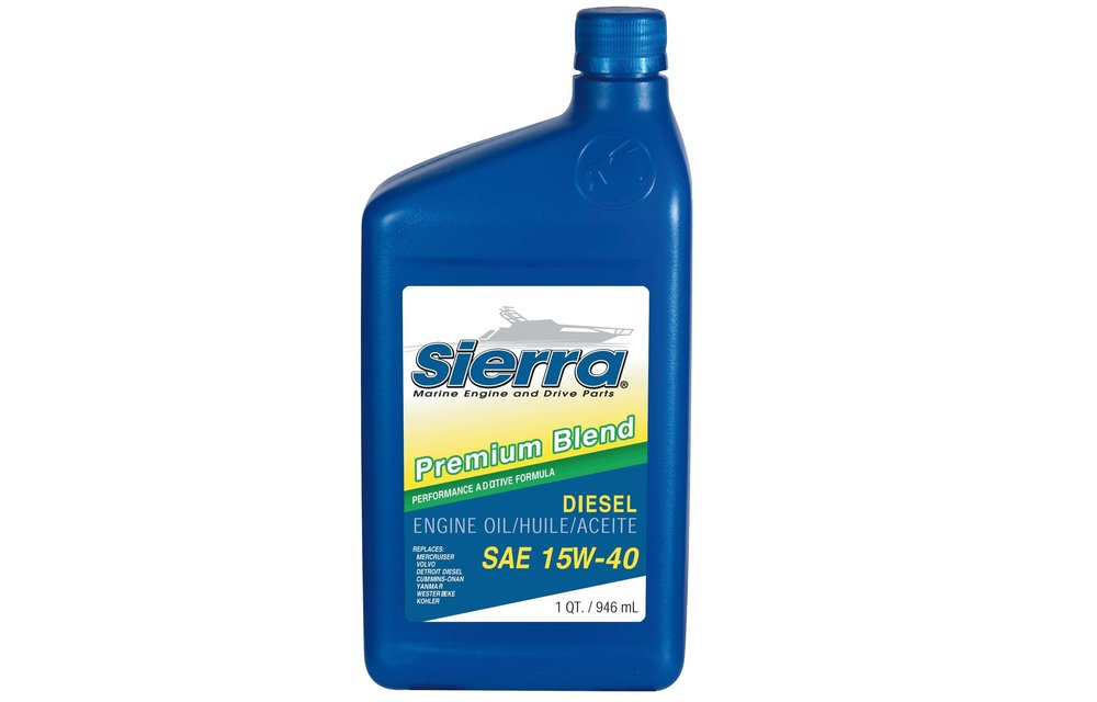Sierra Motorolie 15W-40  API CL-4  946ml  voor dieselmotoren