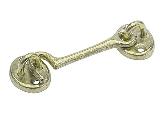 Kajuithaak messing 76 mm