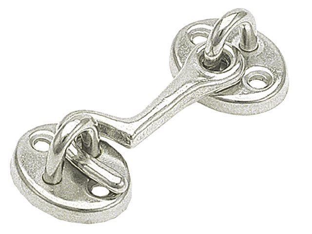 Kajuithaak messing verchroomd 62 mm