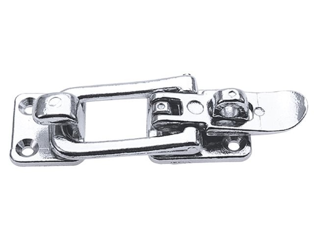 Luikoverval messing verchroomd