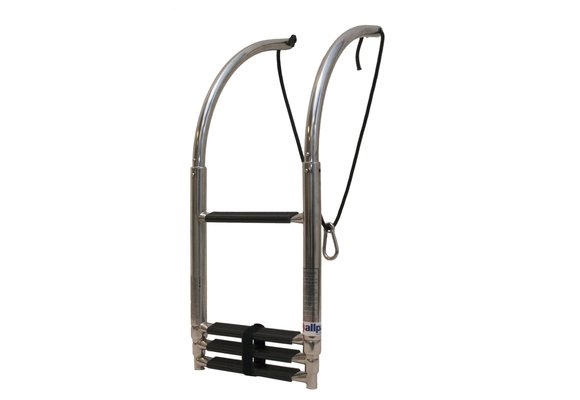Telescopische RVS 4-traps zwemtrap