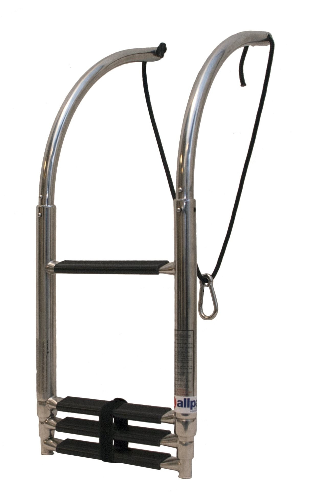 Telescopische RVS 4-traps zwemtrap