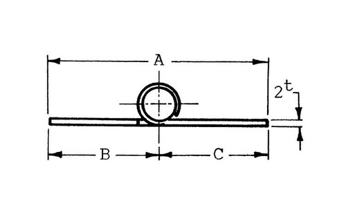 Scharnieren hoogglans gepolijst