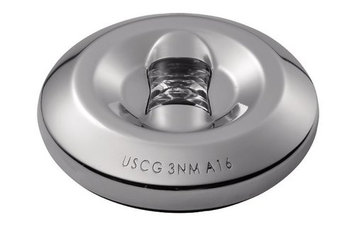 Heklicht led opbouw RVS rond