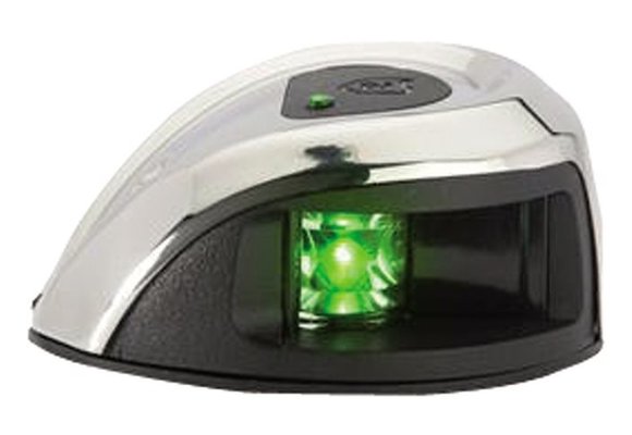 Navigatieverlichting LightArmor LED stuurboord RVS