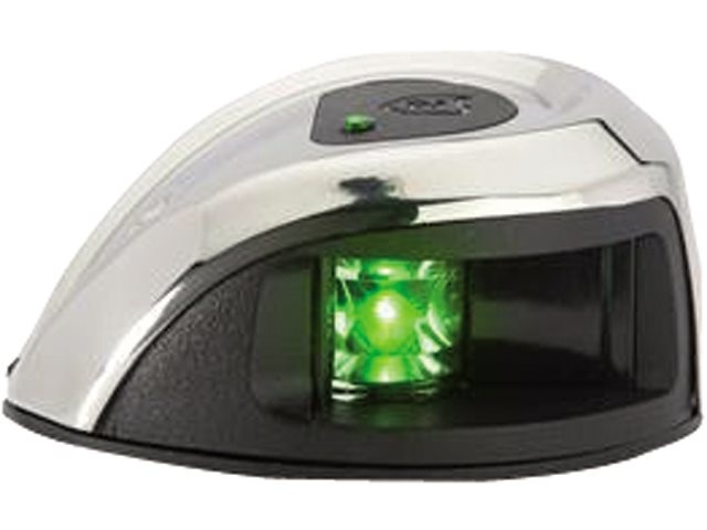 Navigatieverlichting LightArmor LED stuurboord RVS