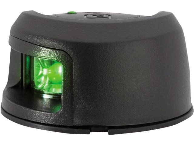 Navigatieverlichting LightArmor LED stuurboord | Zwart
