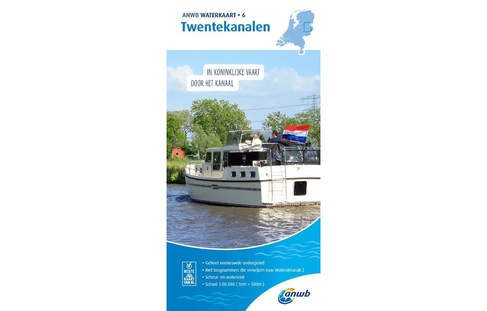 kijken Hamburger diagonaal ANWB Waterkaart 6 TwentekanalenI - BOOTTOTAAL - Boottotaal.be