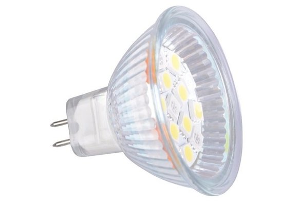 LED vervangingslamp 16xSMD- GU5.3 - 1.8 watt