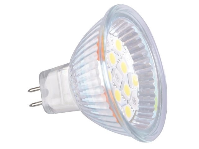 LED vervangingslamp 16xSMD- GU5.3 - 1.8 watt