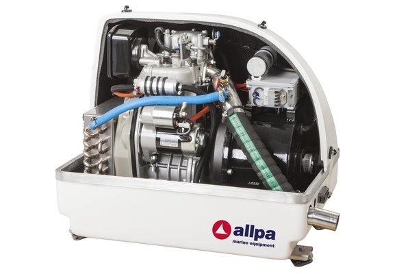 Generator Paguro 4 SY  4.0kVA-3.5kW@3000 RPM   Lucht/Watergekoeld+geluiddichte kast