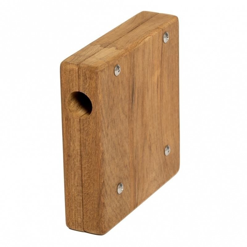 Steun voor buitenboordmotor teak