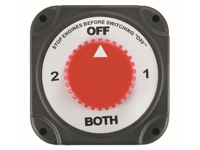 Accuschakelaar 280 / 380 amp.