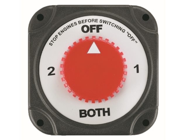 Accuschakelaar 350 / 800 amp.