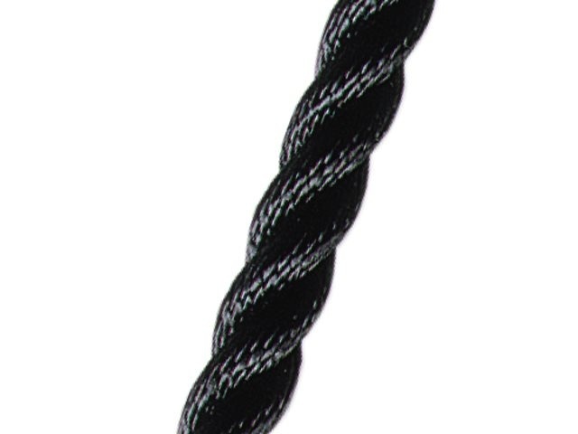 Landvast met 40 cm oog zwart