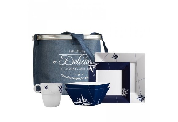 Northwind - Serviesset (vierkant) | 25-delig