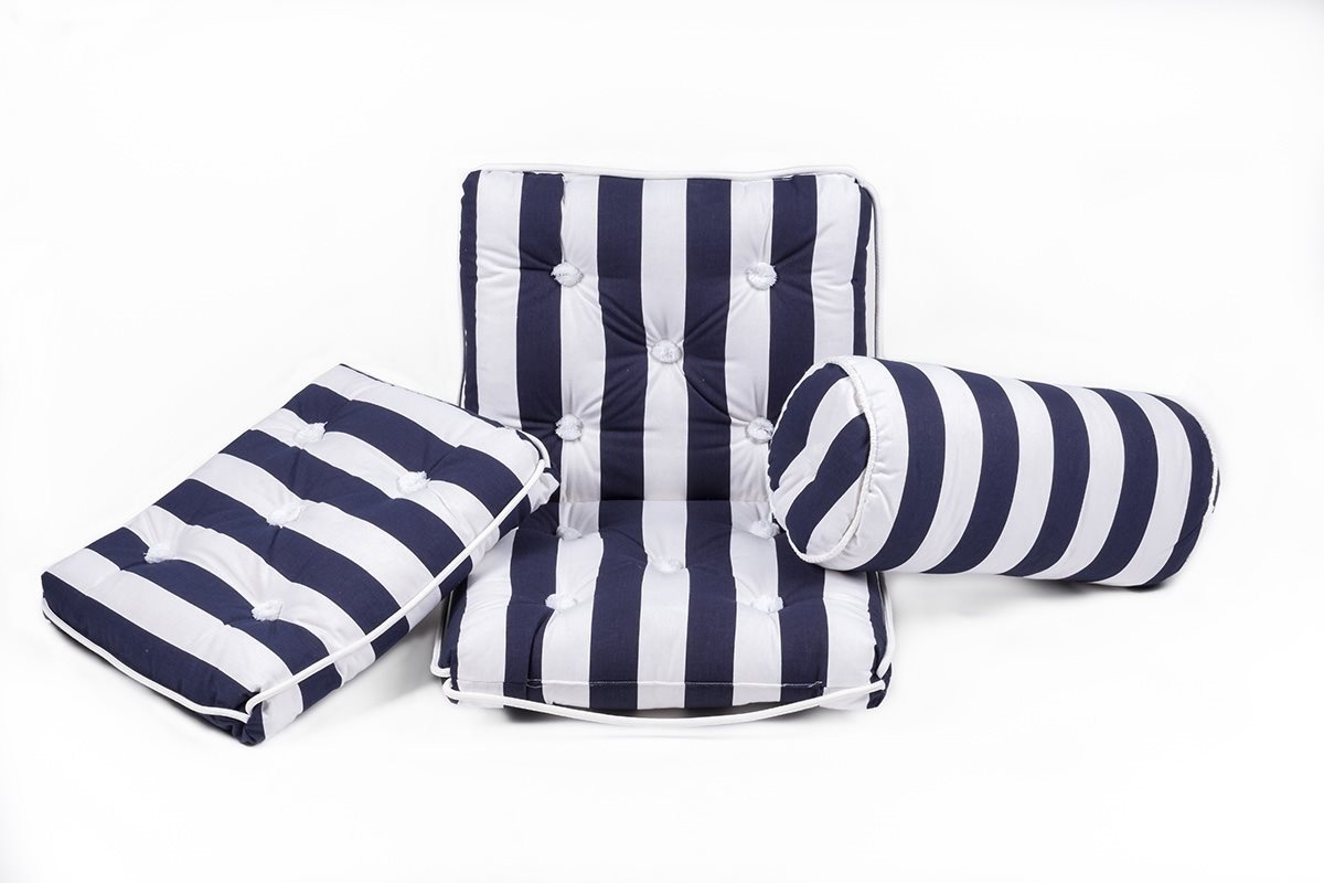 Bootkussen - Kapok Kussen | Arké gestreept