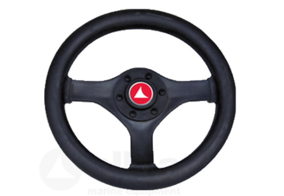Stuurwiel Shark Zwart volkunststof  280mm  3-spaaks