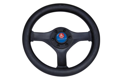 Stuurwiel Shark Zwart volkunststof  280mm  3-spaaks