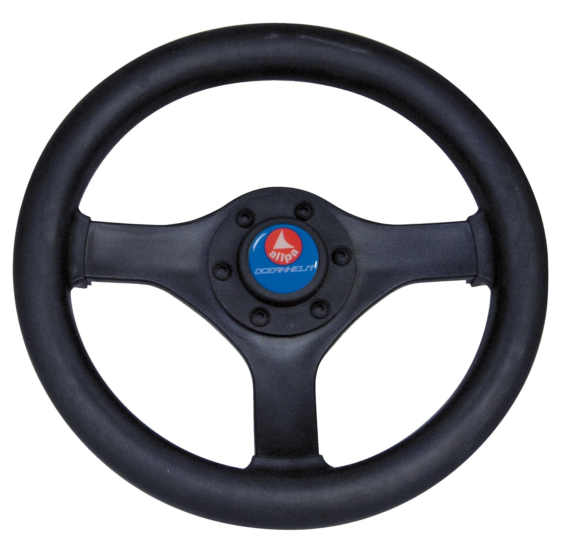 Stuurwiel Shark Zwart volkunststof  280mm  3-spaaks