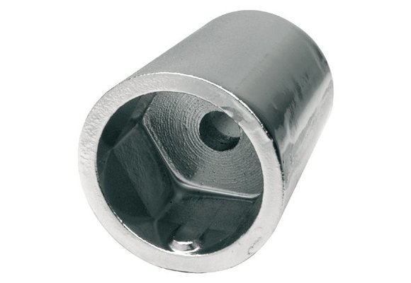 Schroefas anode zink 6-kant