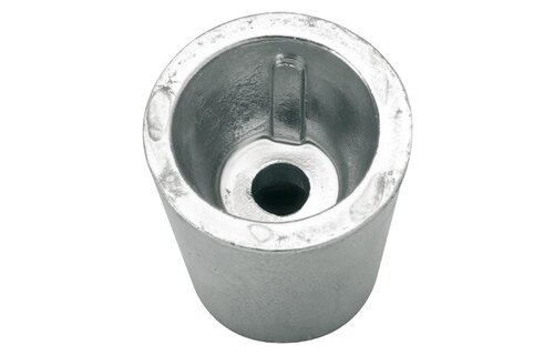 Schroefas anode zink conisch