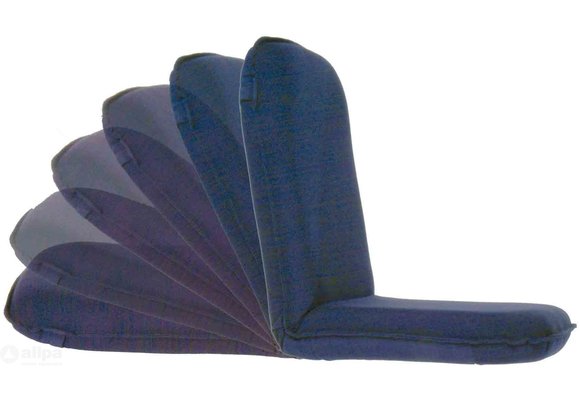 Allpa Klapbare zit- en ligstoel model Royal Queen  blauw