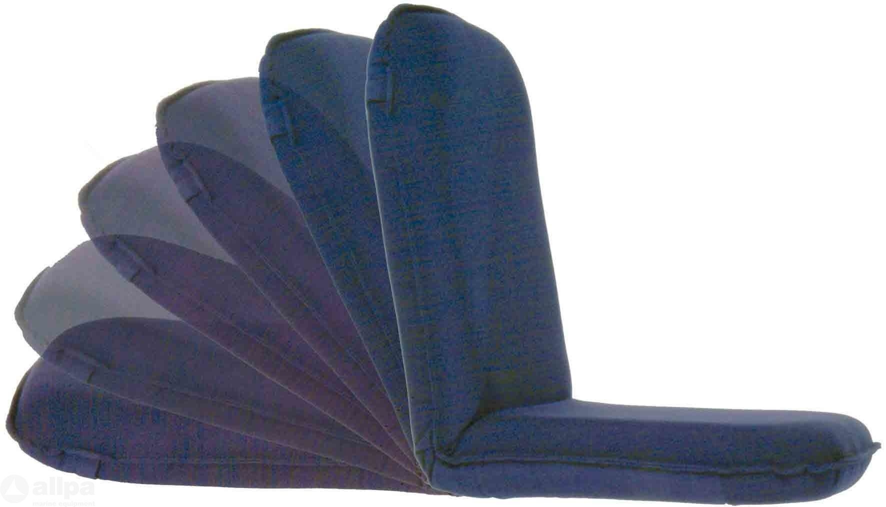 Allpa Klapbare zit- en ligstoel model Royal Queen blauw