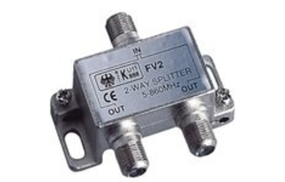 Splitter 2-weg TV/Radio