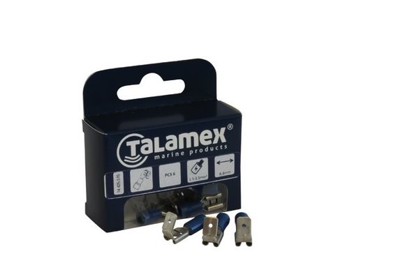 Kabelschoen plat dubbel mannetje/vrouwtje