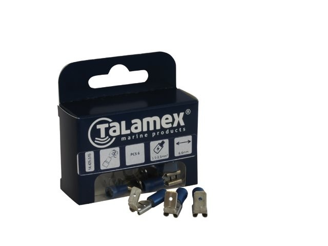 Kabelschoen plat dubbel mannetje/vrouwtje