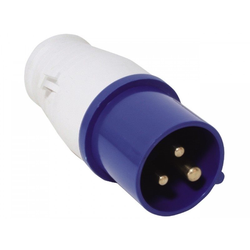 CEE aansluitingen 16A, 220-240V man