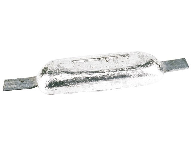 Zink anodes met strip