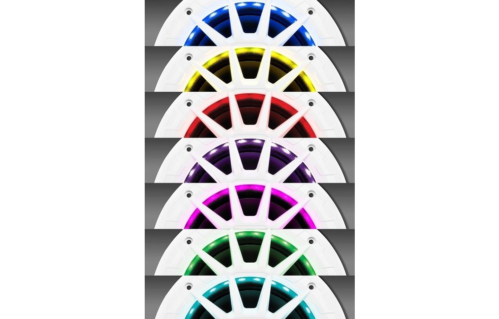 Boss Marine Waterbestendige luidsprekers MRGB65 met LED verlichting