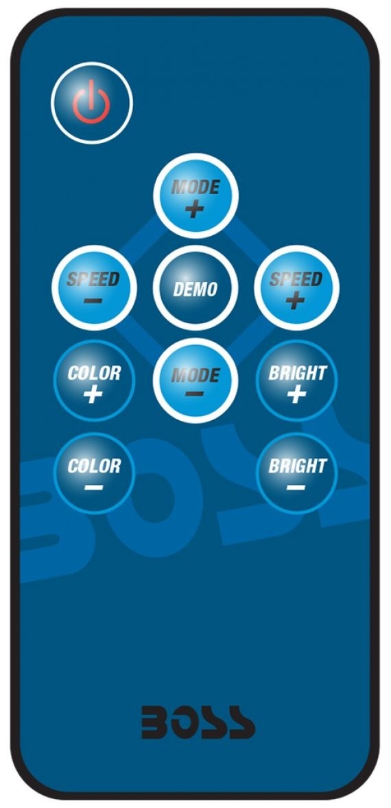 Boss Marine Waterbestendige luidsprekers MRGB65 met LED verlichting