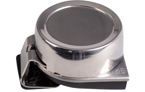 Rvs mini elektrische hoorn 1-tonig