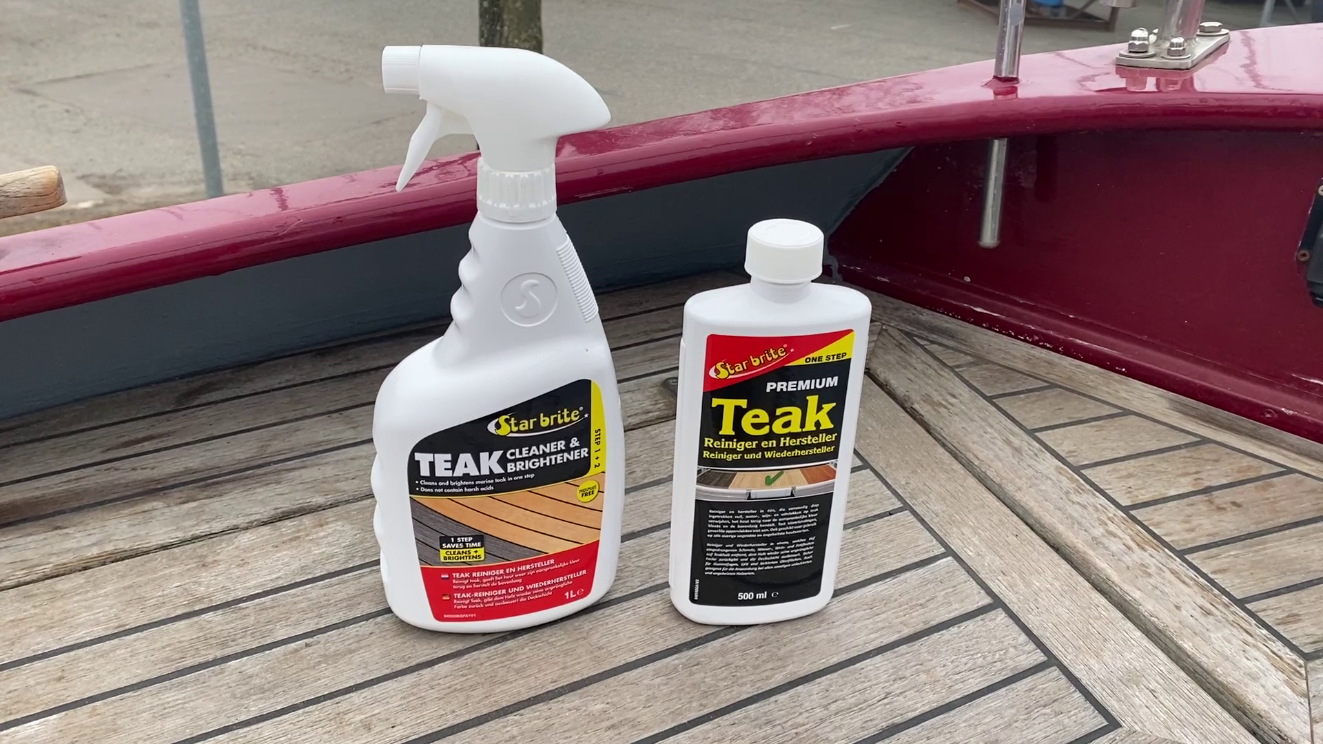 Teak Reiniger en Hersteller