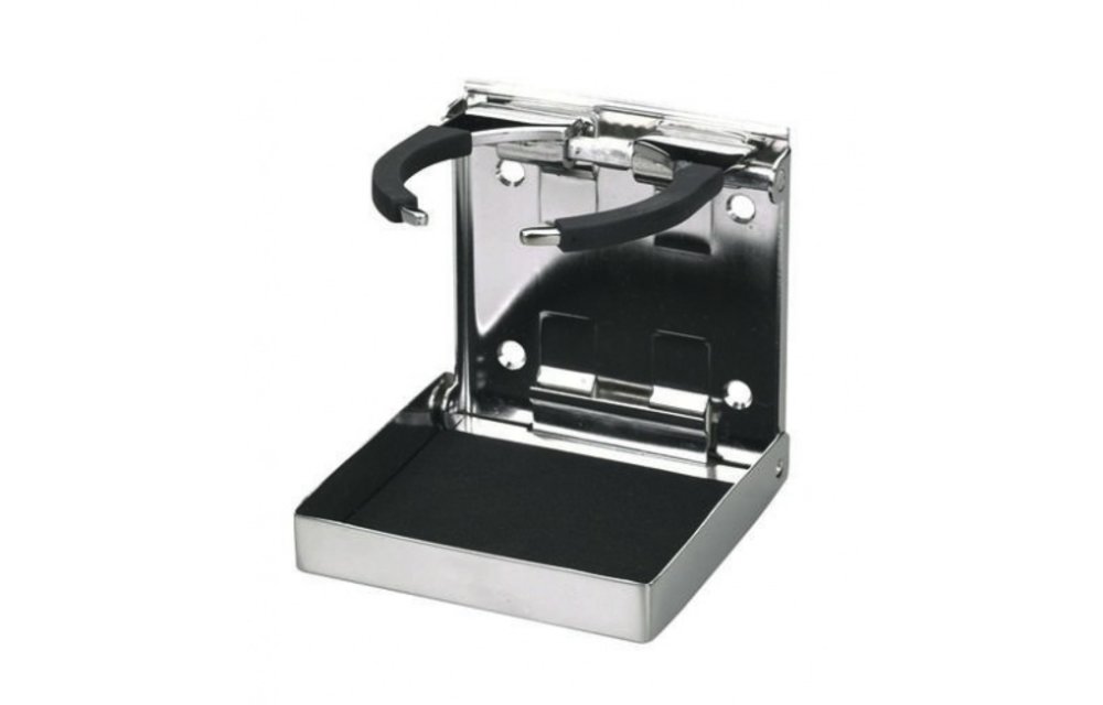 Allpa RVS drankhouder met veer-grip klapbaar 98 4x102mm